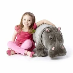 Buy ⌛ MELISSA AND DOUG LARGE HIPPOPOTAMUS 👏 -DOUGLAS STORE melissa and doug large hippopotamus 2
