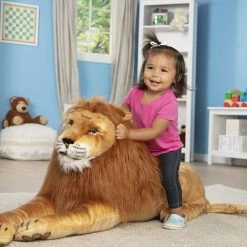New ✔️ MELISSA AND DOUG LARGE LION 🧨 -DOUGLAS STORE melissa and doug large lion 4