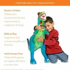 Best reviews of ⭐ MELISSA AND DOUG LARGE T-REX 😉 -DOUGLAS STORE melissa and doug large t rex 5
