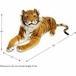 Coupon 💯 MELISSA AND DOUG LARGE TIGER ✔️ -DOUGLAS STORE melissa and doug large tiger 5