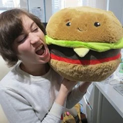 Cheapest 🛒 HAMBURGER SQUISHABLE 🛒 -DOUGLAS STORE squishable hamburger squishable 3