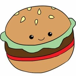 Cheapest 🛒 HAMBURGER SQUISHABLE 🛒 -DOUGLAS STORE squishable hamburger squishable 4