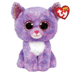 Best deal 😍 TY CASSIDY LAVENDER CAT BEANIE BOO 🎉