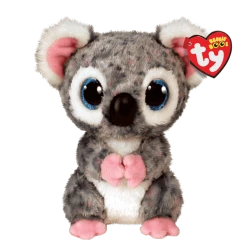 Discount ✔️ TY KARLI GREY SPOTTED KOALA BEANIE BOO 😀