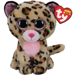 Budget 🛒 TY LIVVIE BROWN AND PINK LEOPARD BEANIE BOO ✔️